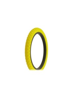 Tire 18 x 2.125 Yellow/Yellow Side Wall HF-143G.